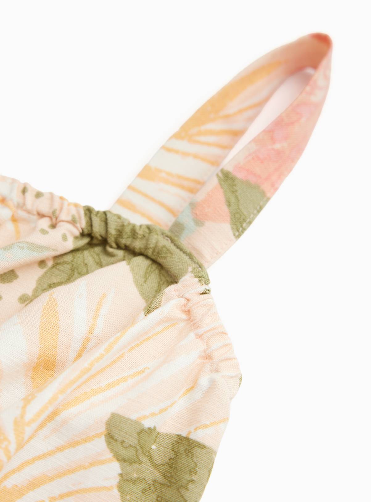 Pink Floral Print Woven Sleeveless Jumpsuit 13 years - Image 5